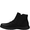 CLARKS WOMENS ZIP ANKLE BOOT - BLACK LEATHER